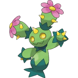 #0556 沙铃仙人掌 - 草属性宝可梦