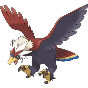 #0628 勇士雄鹰 - 一般、飞行属性宝可梦