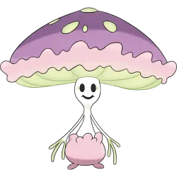 #0756 灯罩夜菇 - 草、妖精属性宝可梦