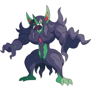 #0861 长毛巨魔 - 恶、妖精属性宝可梦