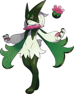#0908 魔幻假面喵 - 草、恶属性宝可梦